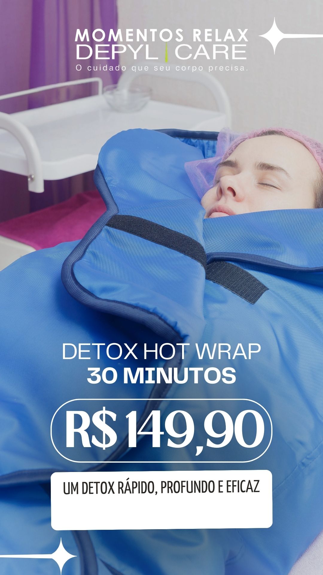 Detox Hot Wrap – 30 minutos