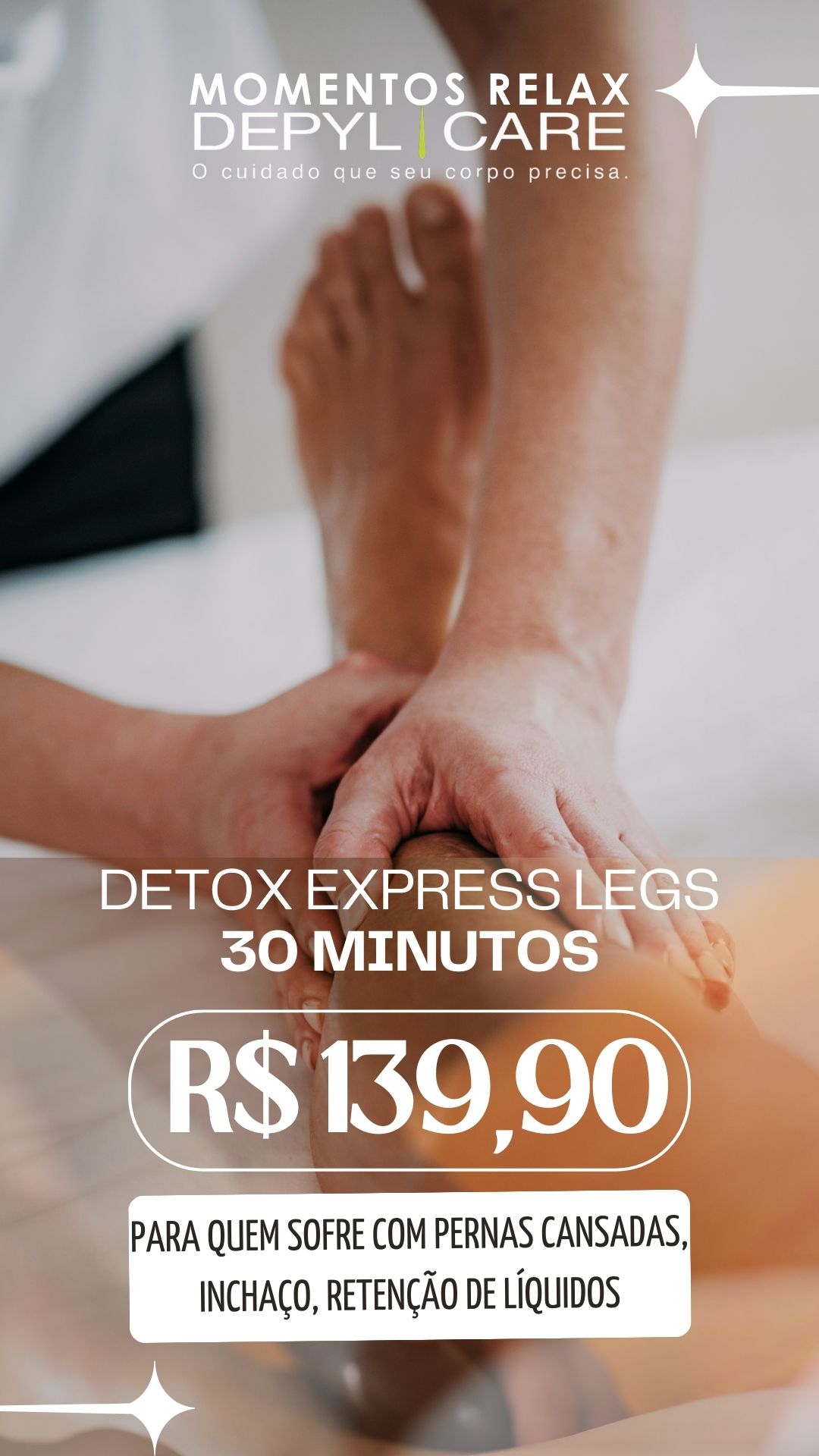 Detox Express Legs – 30 minutos